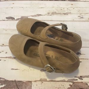 Birkenstock Tracy size 39 suede nubuck sand